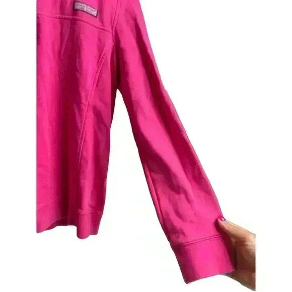 Vineyard Vines 1/4 Zip Pullover Embroidered Whale Sweater/Sweatshirt Small - Picture 9 of 11